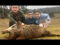Next generation of pig hunters