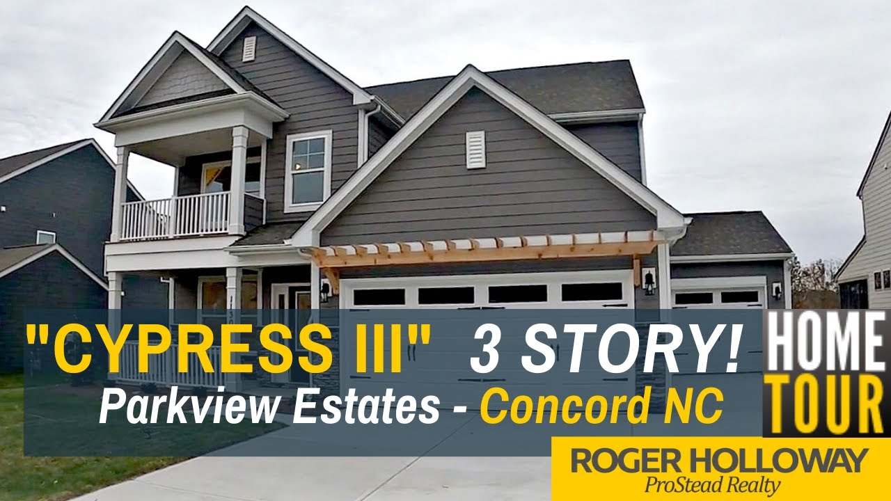 3 story CYPRESS III from Eastwood Homes at Parkview Estates YouTube
