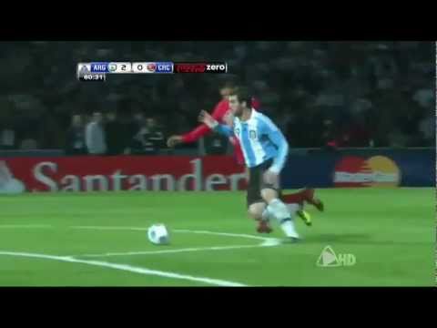 Argentina Vs Costa Rica 3-0 - All Goals & Match Highlights - July 11 2011 - Copa America - [HQ]