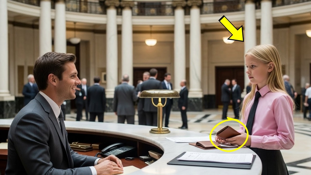 Everyone Laughed When the Maid's Daughter Entered the Bank — Until the Billionaire Saw Her Balance