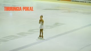 Kür Eiskunstlaufen Laeticia Thuringia Pokal 2018