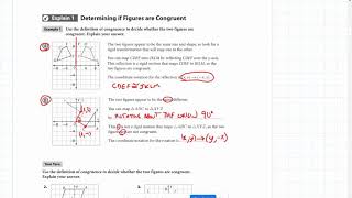 Geometry 3.2 Congruence using Rigid Motions