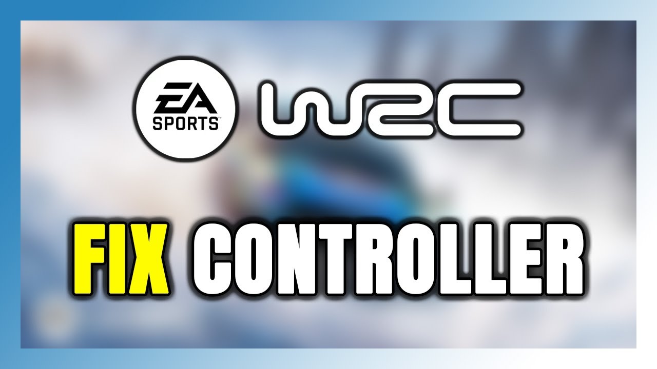 How to FIX EA Sports WRC Controller/Gamepad Not Working on PC - YouTube
