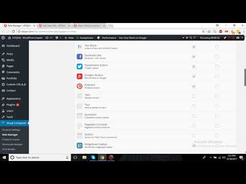 How To Activate Visual Composer for any Post Types in Wordpress