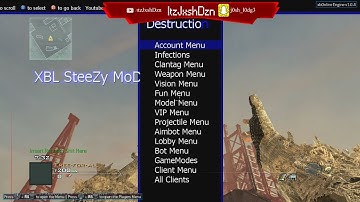 DESTRUCTION V1 BY XBOX360LSBEST BEST MULTI COD MENU OUT CRACKED BY sockstress
