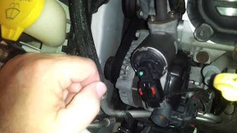 EGR change out 2005 caravan 3.3l