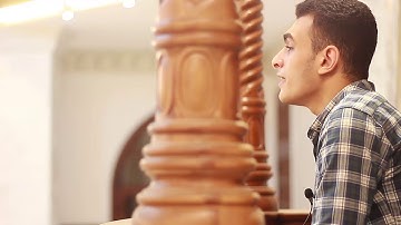 رائعة الأداء للقارئ الشاب/عادل الجمل والتي أحصنت فرجها فنفخنا فيها من روحنا