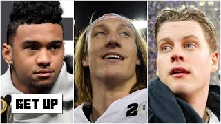 Teams would still take Trevor Lawrence over Joe Burrow and Tua Tagovailoa - Ryan Clark | Get Up