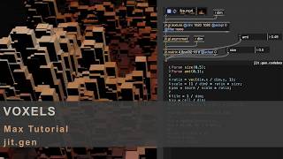 Video to Voxels in Max/MSP (jit.gen Tutorial)