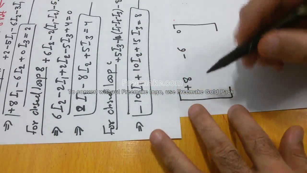 simplest steps for using Kirchhoff's laws-part 2 أسهل ألخطوات لتطبيق قوانين كيرشووف