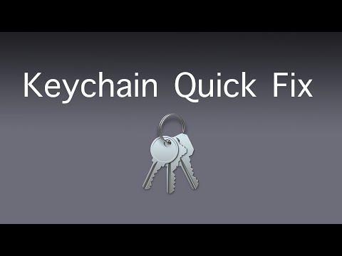 Keychain Fix Mac
