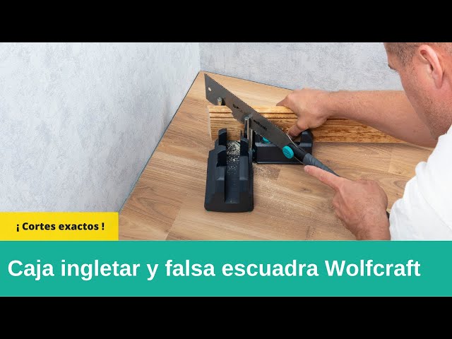 Comprar Falsa escuadra inglete 2 en 1 100x140x353mm. WOLFCRAFT