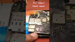 poco m6pro dead repair #mobilerepairing #cpureballing #shorts #deadrepair