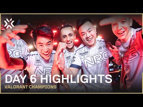 Fighting For Survival | VALORANT Champions Day 6 Highlights