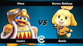 The Smash Lab 20XX/4 Losers Semis - Brown Rekluse vs Hime