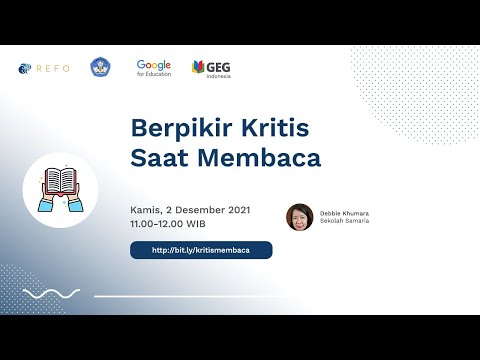 Berpikir Kritis Saat Membaca