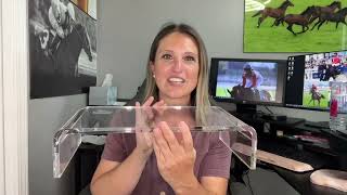 Dycacrlic Online Shop - Acrylic Monitor Stand - Clear Monitor Stand