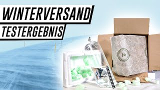 Das ERGEBNIS! Beste Thermoverpackung für den Winterversand von Tieren