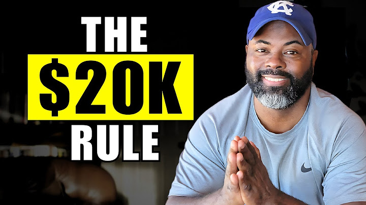 എന്തുകൊണ്ടാണ് $20,000-ന് ശേഷം എല്ലാം മാറുന്നത്