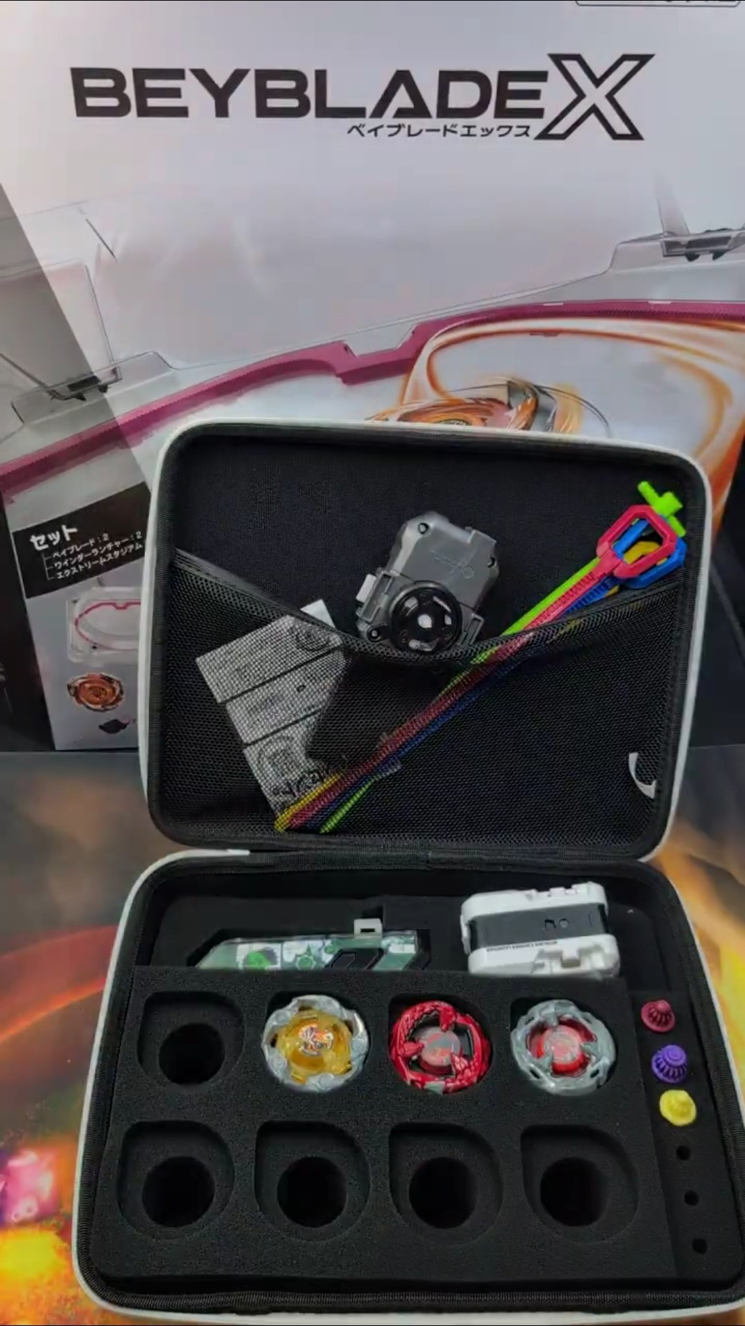 BEYBLADE X BX-43 GEAR CASE WHITE UNBOXING #beyblade #beybladex