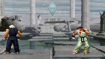 SNK VS. CAPCOM SVC CHAOS Violent Ken vs Ryu