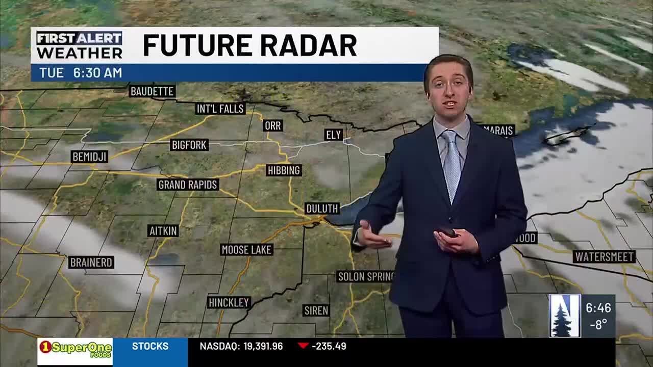 Chilly Tuesday with snow arriving Wednesday night - YouTube