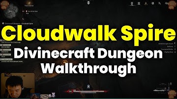 Cloudwalk Spire Divinecraft Dungeon Complete Walkthrough | Where Winds Meet