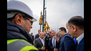 رئيس مجلس الوزراء يطلق العمل في 3 مشاريع جديدة ضمن الحزمة الأولى لفكّ الاختناقات المرورية ببغداد