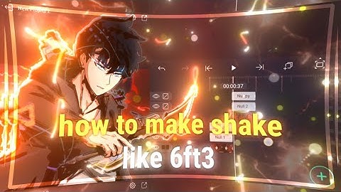 how to make shake like 6FT3 | alight motion 📱📱