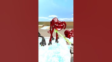 ALL RUBY POPPY PLAYTIME 3 NEW CHARACTERS TURNING INTO TRACK RAMP ELEMENT IN GMOD !