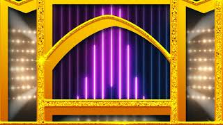 New Gold Mosaic HD Loop | Mapping | Loop | Mapping | Free Graphics l 2022
