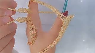 New Design of Light Weight Gold & Diamond Necklace Set||Latest Gold Necklace Designs with Bracelet