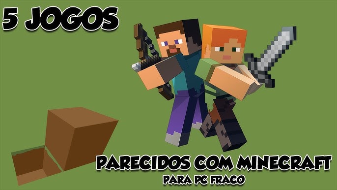 5 jogos IGUAIS A MINECRAFT #minecraft #minecrafthacks #mine #android #