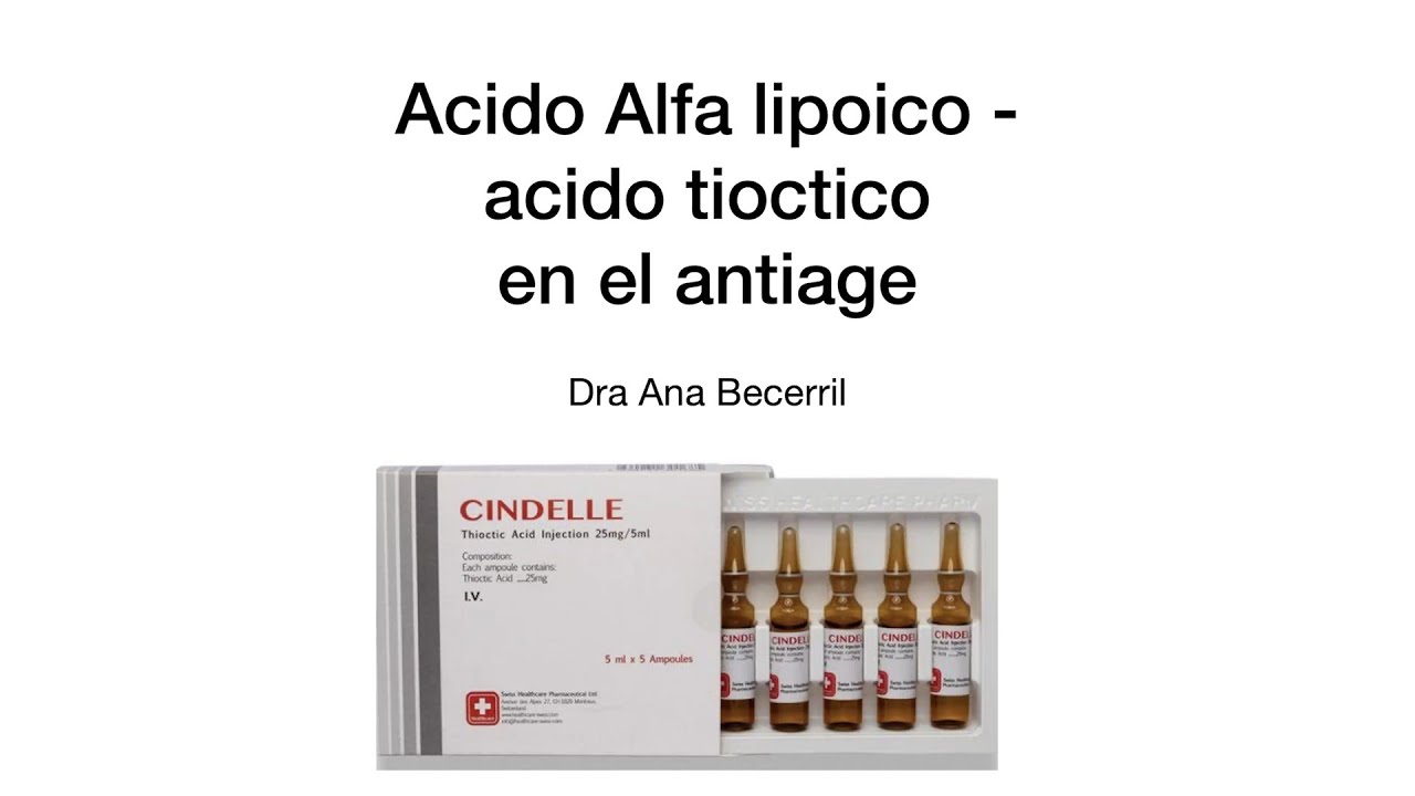 Curso de Ácido Alfa-lipóico en el Antienvejecimiento