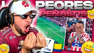 LOS PEORES COBROS de PENALTI en el FÚTBOL COLOMBIANO| CAMILO MD