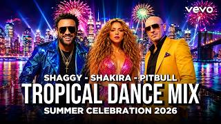SHAGGY x SHAKIRA x PITBULL - STEREO LOVE (New Remix) | Tropical Dance Mix (Official Ai Music 2026)