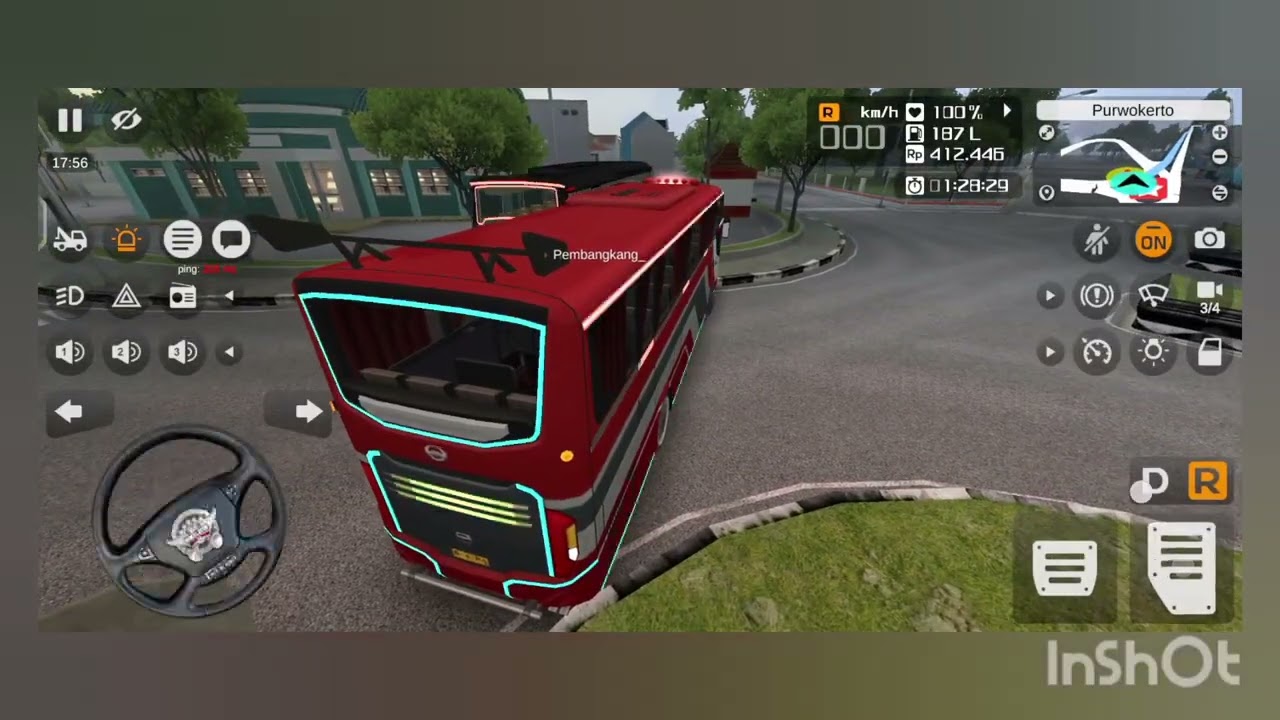 Bus simulator ID game bus se race kar liya bahut jyada maja aaya #1 with Piyush tech gamers