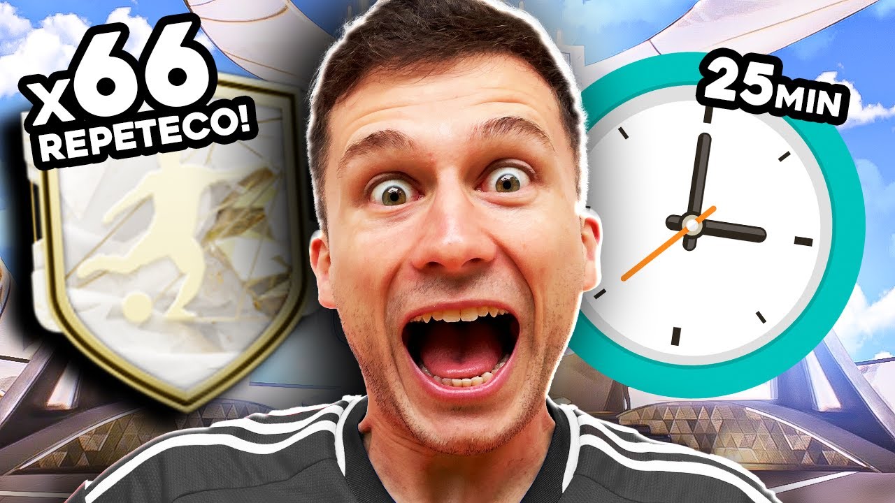 x66 ICON REPETECO EM 25MIN! VÃO ME PAGAR R$500 SE EU TIRAR UM ICON BRASILEIRO! EA FC 24 UT