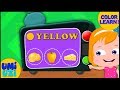 Umi Uzi | Coloring Book  | Learn Colors | Yellow Color | Color Songs