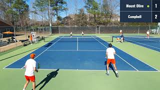 #1 Doubles Mount Olive v Campbell University (D1) | Doubles UTR 12 | Every Point