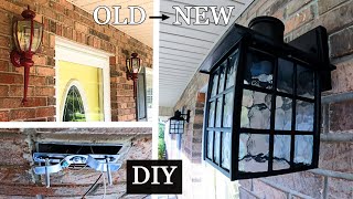 How to install exterior porch lights from Amazon