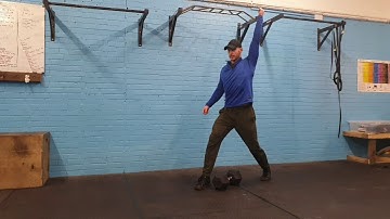 Dumbbell Hang Clean and Split Jerk | Big Red Training