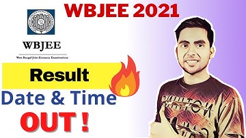 WBJEE 2021 result date and time-released | wbjee 2021 result | wbjee 2021 result out date