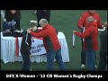 Gold Medal - St. FX X-Women vs Guelph Gryphons 2012 CIS Women's Rugby Championship
