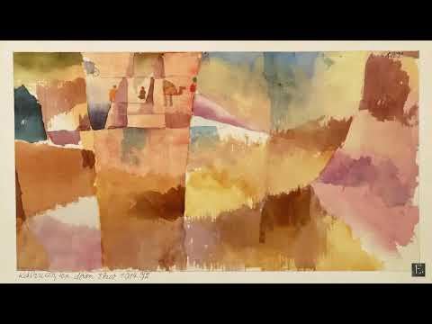 Paul Klee - Kairouan Before the Gate - 2 Hour Screensaver
