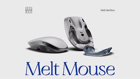 A Kickstarter Project We Love: Melt Mouse - Looks minimal. Feels infinite.