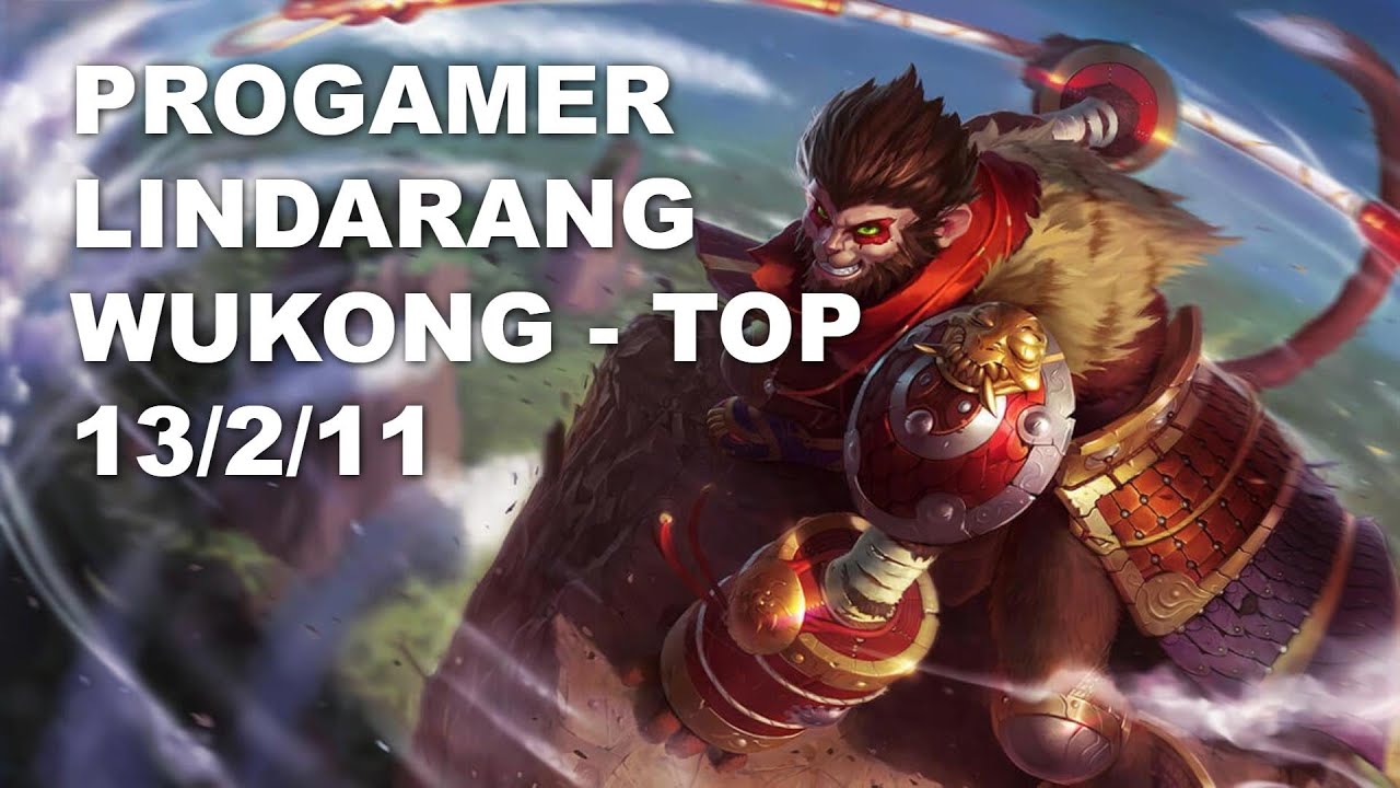 Progamer Lindarang Top Wukong vs Sett - KR Challenger Rank Game