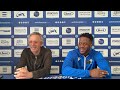 Conférence de presse avant-match ACFC / ISTRES David Giguel &amp; Ahmadou Souane