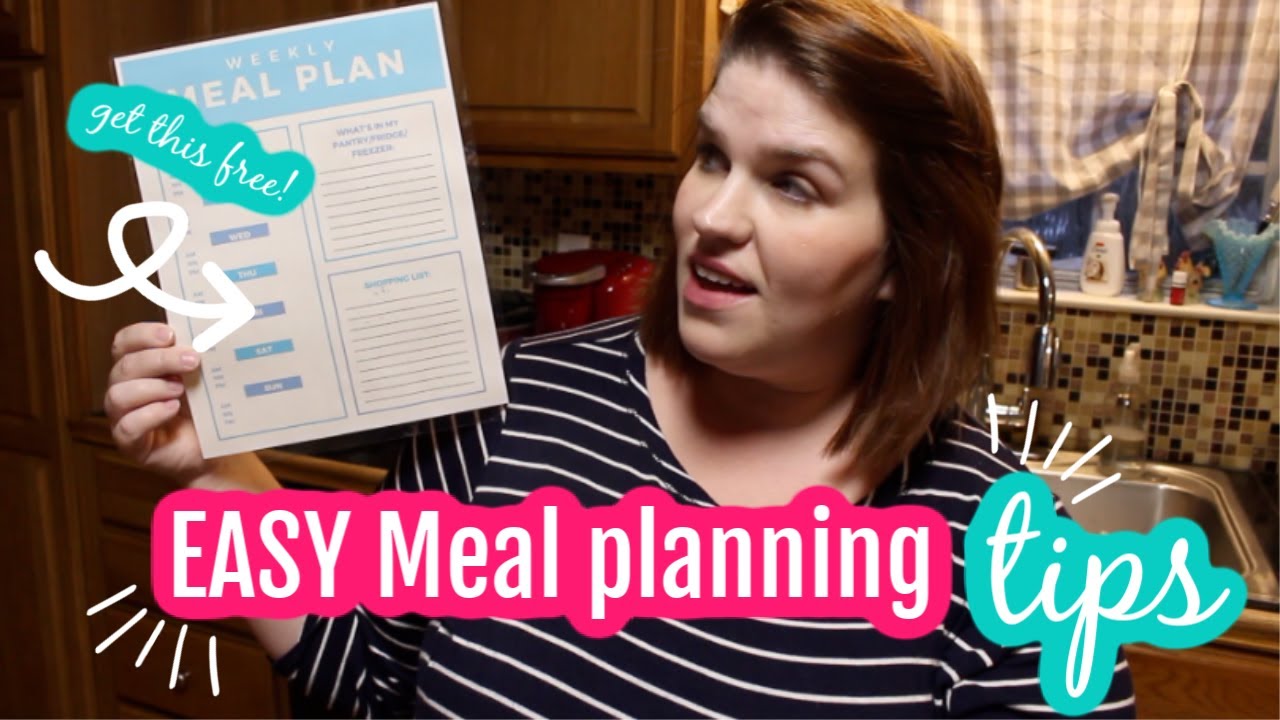 How to MEAL PLAN! (these tips save you MONEY)