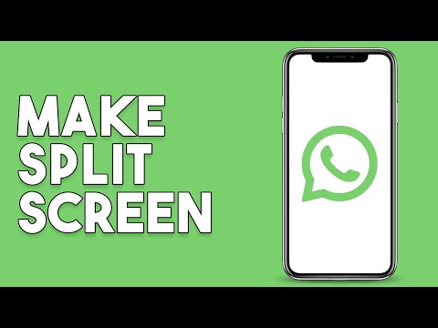 How To Make Whatsapp Split Screen